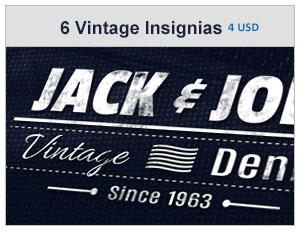 vintage labels and stickers