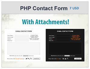php contact form