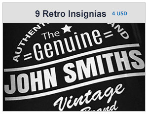 vintage retro logos